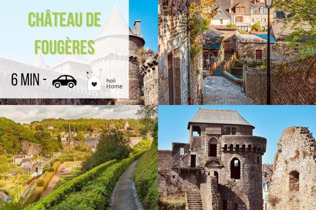 Fougères H8-2 Parenthese Du Val Nancon 아파트 외부 사진
